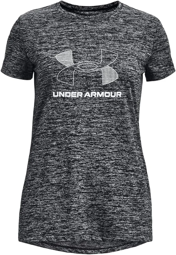 Under Armour Girls' Tech Big Logo Short Sleeve T Shirt