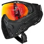 HK Army SLR Thermal Paintball Goggles Mask - Nova Black/Black Scorch Red Lens