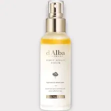 d'Alba Italian White Truffle First Spray Serum, vegane Hautpflege, feuchtigkeitsspendende Gesichtspflege, Glow Serum für strahlende Haut, nicht komedogen, All-in-One Mist, koreanische Hautpflege (50