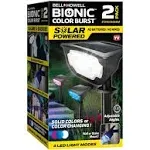 Bell+Howell Bionic Color Burst 2 Pack Solar Lights