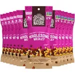 Second Nature Wholesome Medley Trail Mix - Healthy Nuts Snacks Blend - 30 oz Resealable Pouch 