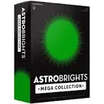 Astrobrights Mega Collection, Colored Cardstock, Ultra Green, 320 Sheets, 65