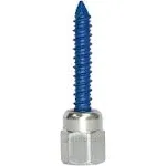 Sammys 8059957-25 Vertical Anchor Super Screw with 3/8 in. Threaded Rod Fitting,