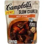 Campbell's Slow Cooker Sauces Beef Stew, 12 Oz.