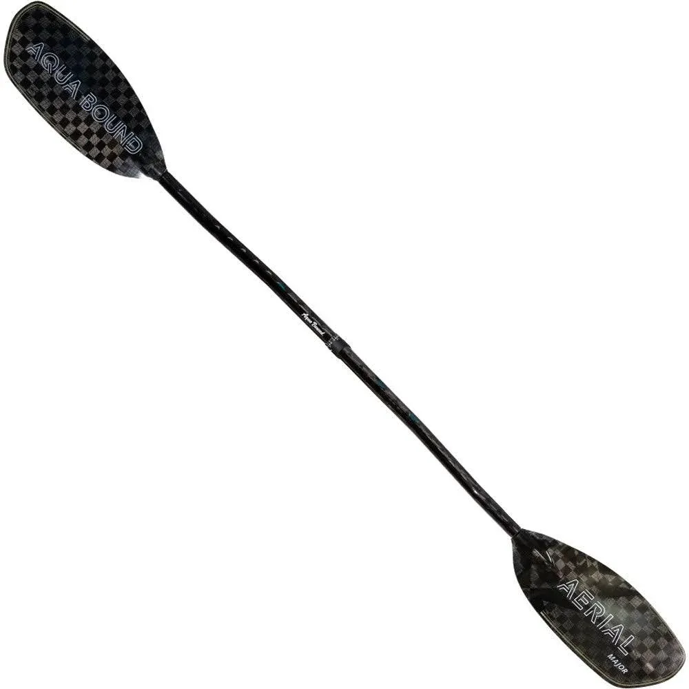 Aqua-Bound Aerial Major Carbon Versa-Lok Bent Shaft 2-Piece Kayak Paddle - 197-202 cm