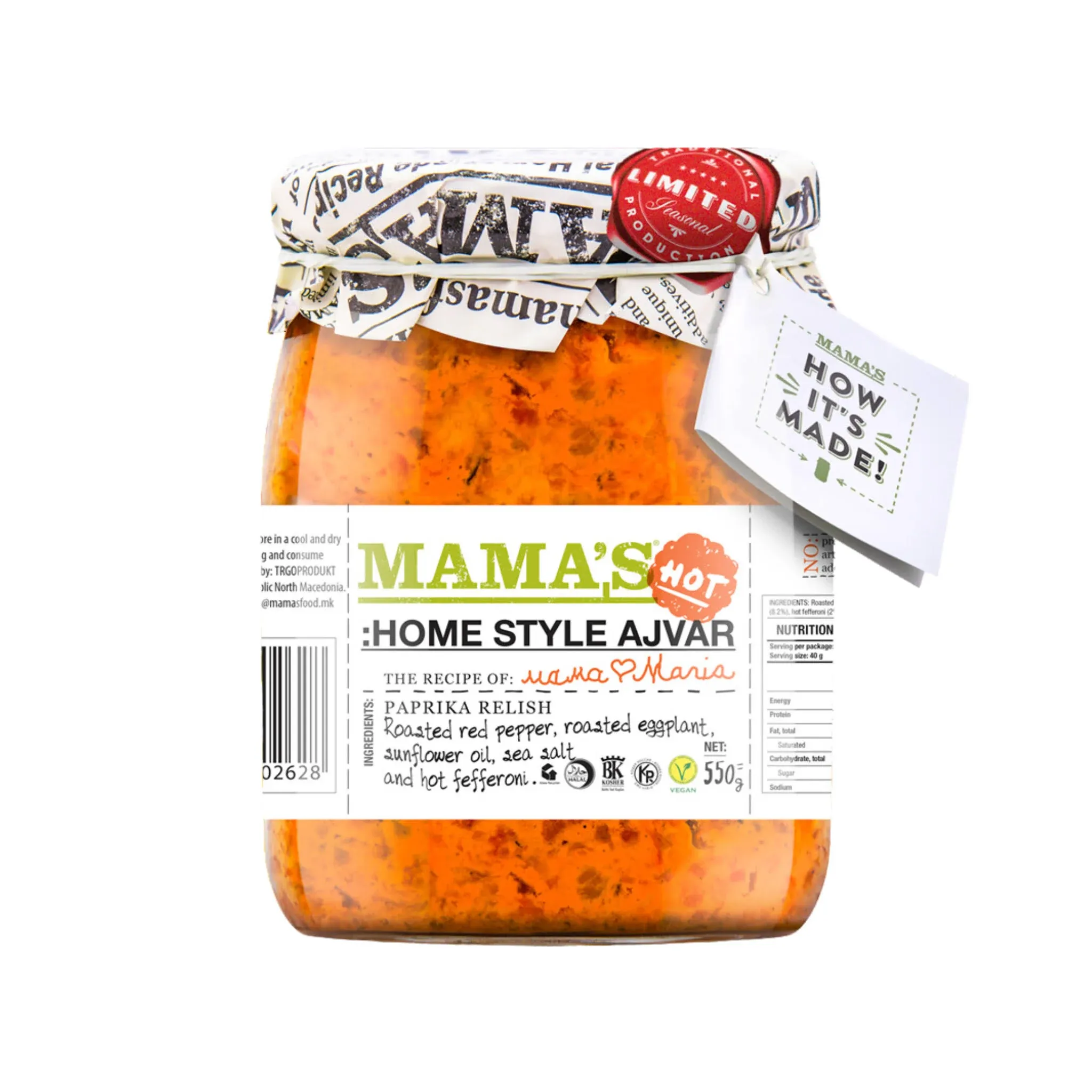 Mama's Roasted Pepper Spread