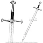 Munetoshi 41” Foam Anduril Long Sword Aragorn King Rings Fantasy Medieval Cosplay Costume