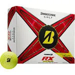 Bridgestone 2024 Tour B RX Golf Balls, Color: Yellow