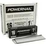 Powernail L20016 16 Gauge 2 Inch Length L-Cleat Nail for Hardwood Flooring (Box of 1000)