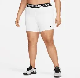 Nike Pro Women's 3" Shorts Royal/White / XL