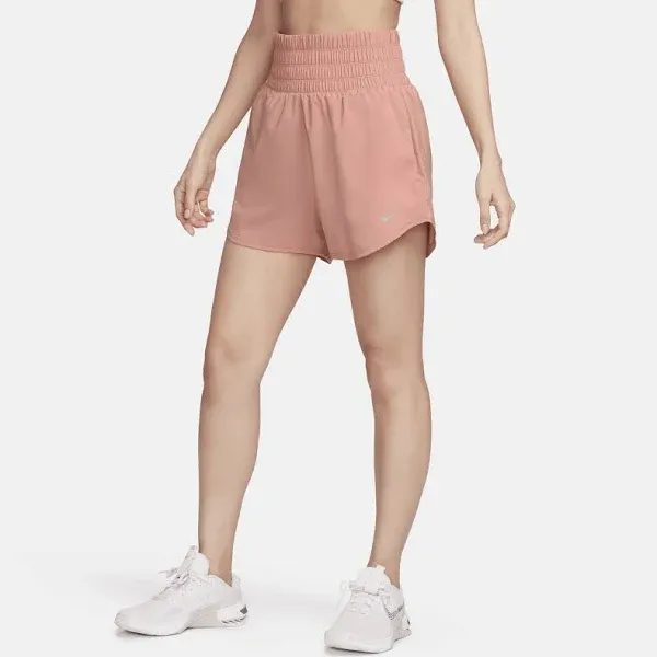 Nike One Women's Dri-FIT Ultra High-Waisted 3" Brief-Lined Shorts