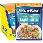 Chunk Light Tuna in Water, 2.6 Oz, Pack of 12