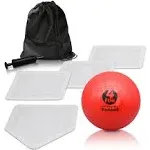 4Fun Ultimate Kickball Set - Outdoor Kickball Game for Kids and Adults - 7Pcs...