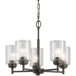 Kichler Lighting - Five Light Chandelier - Chandelier 1 Tier Small - Winslow - 5