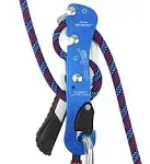 Climbing Stop Blue Descender Rappelling Anti-Panic Belay Devices for 9-12mm Rope