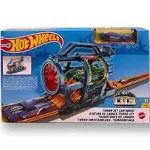 Hot Wheels Turbo Jet CAR WASH Play Set Damaged Box