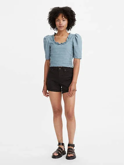 Levi&#x27;s Womens Mid Length Shorts