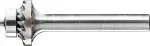 PFERD Bearing Carbide Bur 1/8" Radius EDGE Cut 1/8" Radius 5/8" x 1/8", 1/4" Shank