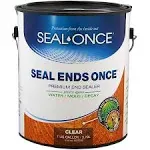 Seal Ends Once Wood End Sealer - 1 Gallon, Clear