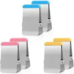 Chip Clips Heavy Duty,12 Pack Chip Bag Clip with Colored Silicone,Stain<wbr/>less Stee