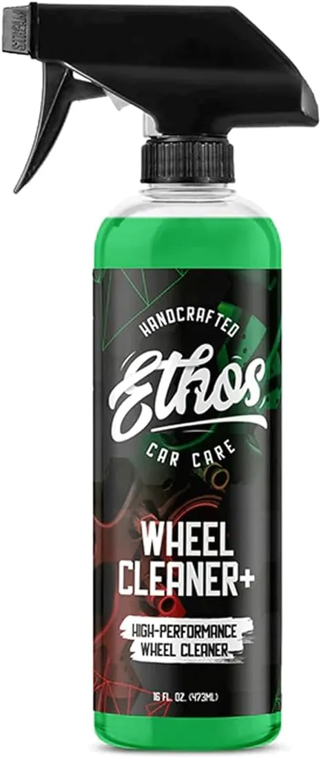 Ethos Wheel Cleaner - Car Wheel Cleaner Spray - Rim Cleaner Spray Brake Dust, Iron Remover - Color Change Technology - Professional Strength Formula (16-oz)