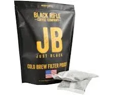 Black Rifle Coffee Company Just Black Cold Brew Packs Coffee