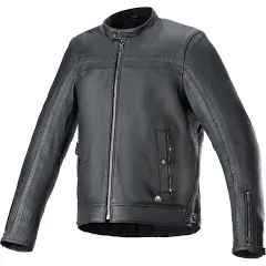 Alpinestars Dyno Leather Jacket Black/Black XLarge