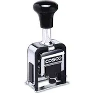 Cosco Automatic Numbering Machine Self-Inking 8 Modes of Versatility NEW Sealed