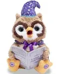 Cuddle Barn Octavius The Storytelling Owl - Speaking Animated Plush - Works!