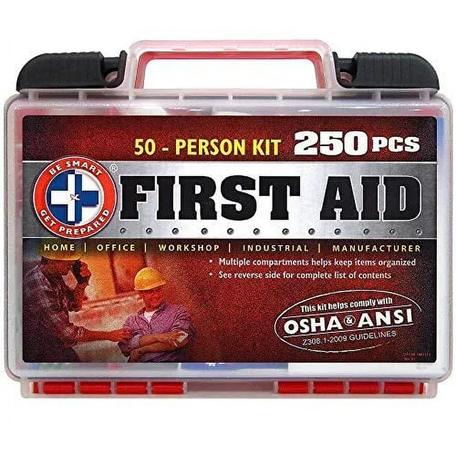 Be Smart Get Prepared First Aid Kit Osha Ansi