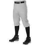 Alleson Athletic Youth Baseball Knicker Pants - S / Grey