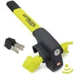 Artago Alarm Carlock Car Steering Wheel Anti-Theft Yellow