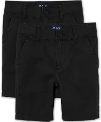 The Children's Place Boys Uniform Stretch Chino Shorts