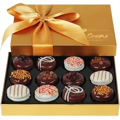 Hazel & Creme Chocolate Cookies Gift Basket Gourmet Cookies Food Gift for Men and Women