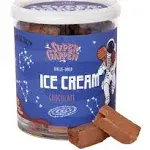 Super Garden Freeze Dried Ice Cream Chocolate - Flavorful Freeze Dried Astronaut Ice Cream, Freeze Dried Candy - Tasty Camping Freeze-Dried Food Snack