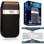 Kemei Rechargeable Men Shaver Trimmer Razor Electric Shaving Machine Twin Blade