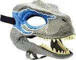 Velociraptor Dinosaur Mask Animal Dino Masks Opening Jaw Realistic Latex Dinosaur Moving Mask for Birthday Cosplay Party