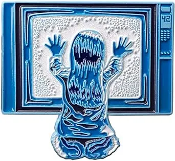 The Pinnacle of Pins Poltergeist Horror Enamel Pin