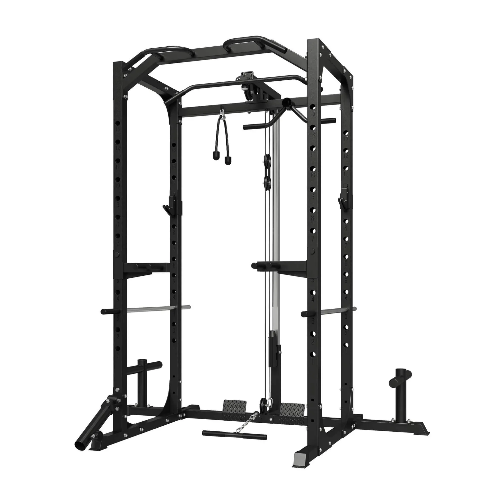 Mikolo F4 Power Rack, Black| Multifunctional Machine | Home gym|affordable ...