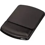 Fellowes 91741 Gel Wrist Rest and Mouse Pad - Graphite/Plati<wbr/>num