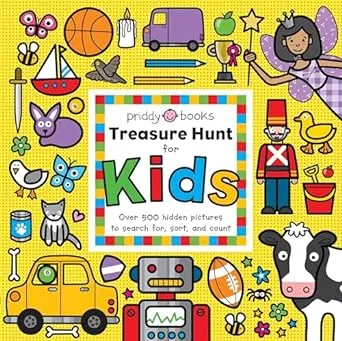 Treasure Hunt: Treasure Hunt for Kids: Over 500 Hidden Pictures to Search For ...