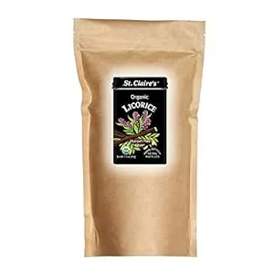 St. Claires Organic Herbal Pastilles, Licorice, 27 Ounce Bag, Over 800 Pieces Gluten-Free, Vegan, GMO-Free, Plant-Based, Allergen-Free Made in