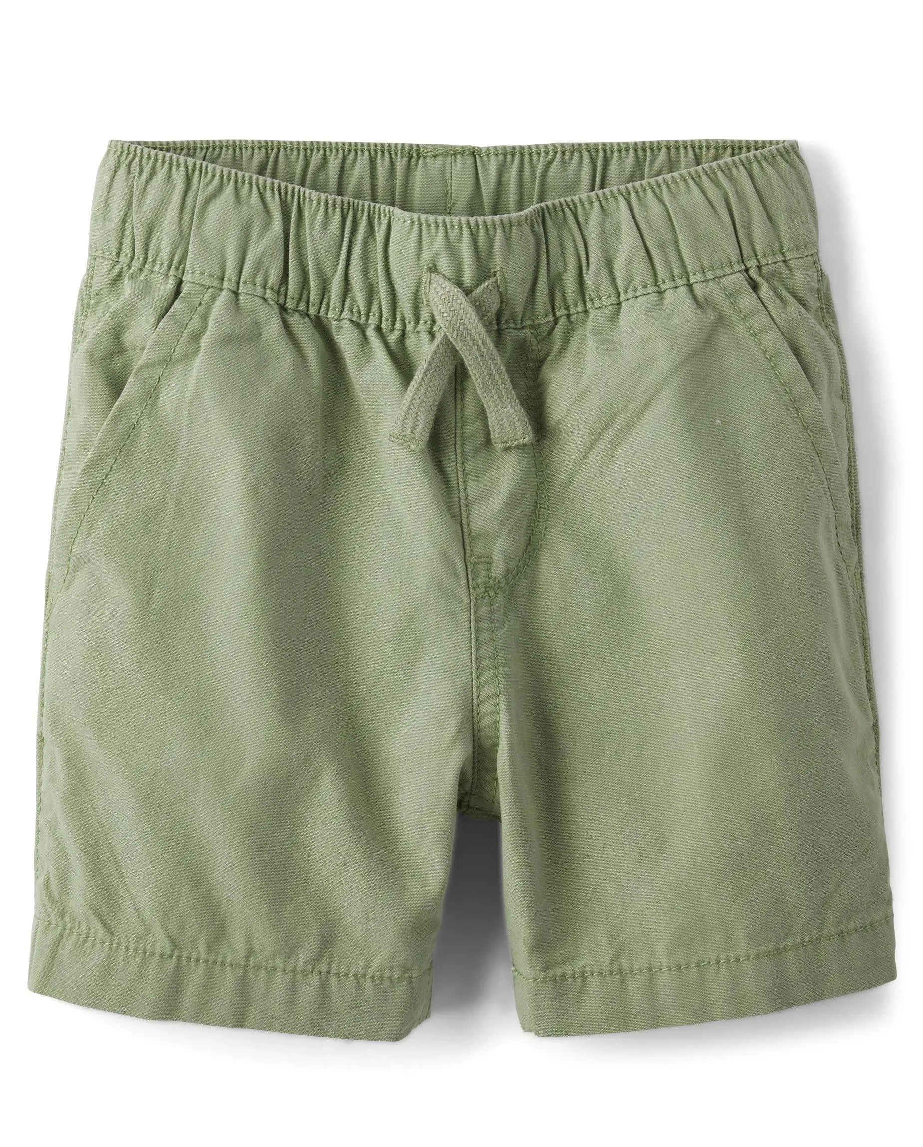 Baby And Toddler Boys Pull On Jogger Shorts - Misty glen