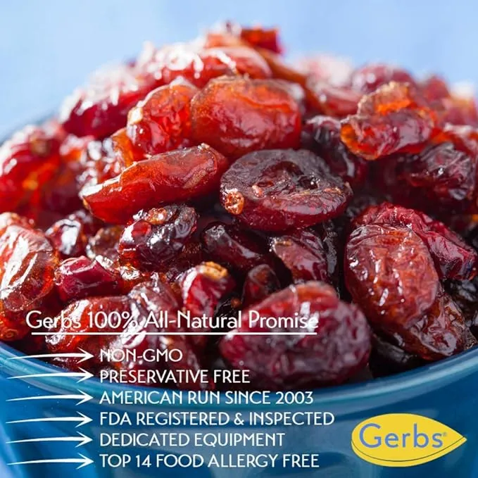 Gerbs Dried Cape Cod Cranberries