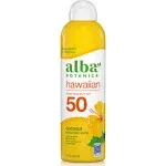 Alba Botanica Hawaiian SPF 50 Sunscreen Spray Broad Spectrum- Set Of 2