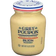 Grey Poupon Dijon Mustard, 8 oz. Jar