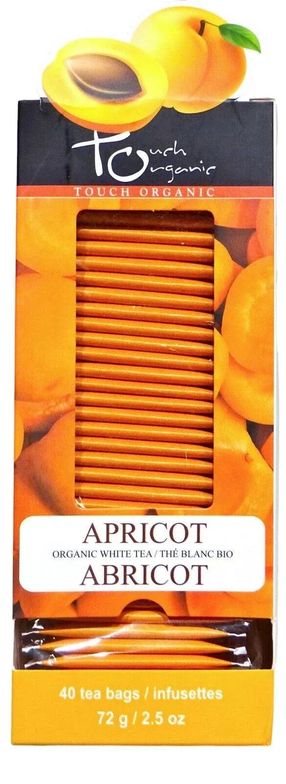 Touch Organic Apricot White Tea Bags