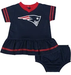 Gerber Baby Girls NFL Team Jersey Dress and Diaper Cover