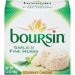 Boursin Gournay Cheese, Garlic & Fine Herbs - 5.2 oz