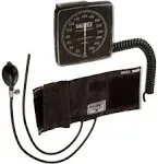 Labtron Wallmax Aneroid Sphygmomanometer, Adult, Black, Latex Free